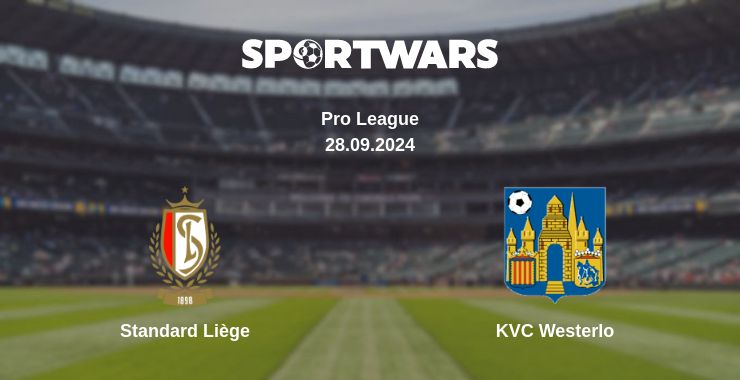 Where to watch the match Standard Liège - KVC Westerlo