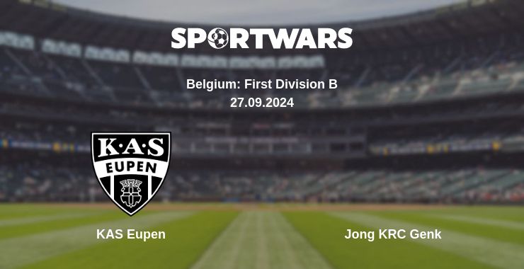 Where to watch the match KAS Eupen - Jong KRC Genk