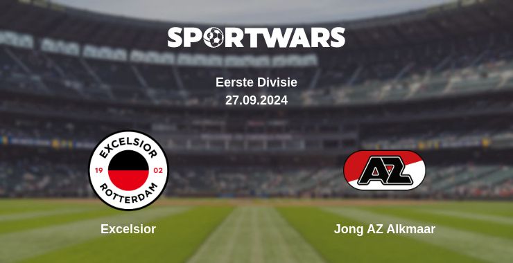 Where to watch the match Excelsior - Jong AZ Alkmaar