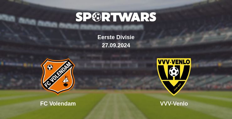 Where to watch the match FC Volendam - VVV-Venlo