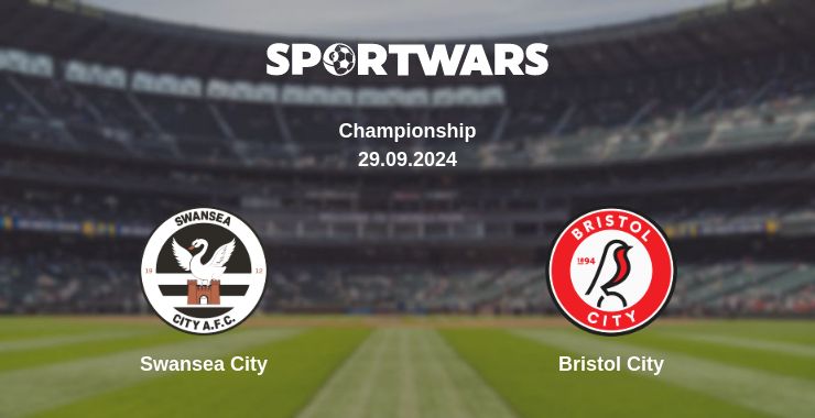 Where to watch the match Swansea City - Bristol City