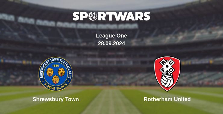 Where to watch the match Shrewsbury Town - Rotherham United