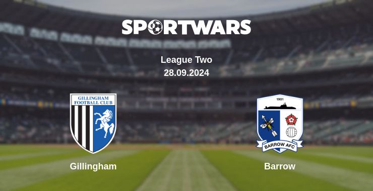 Where to watch the match Gillingham - Barrow