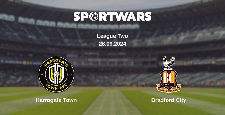 Where to watch the match Harrogate Town - Bradford City