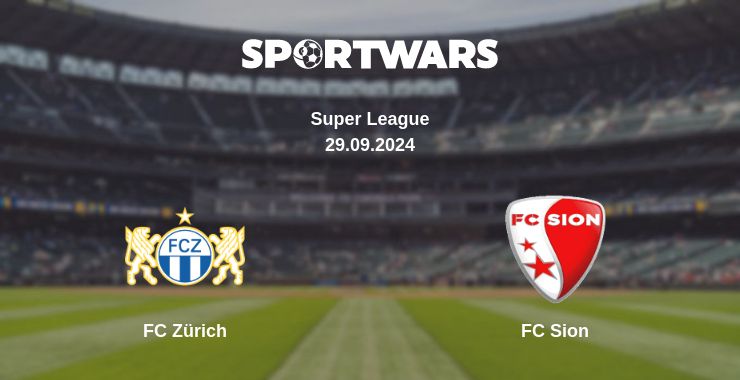 Where to watch the match FC Zürich - FC Sion