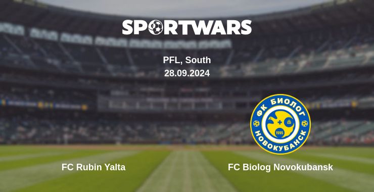 Where to watch the match FC Rubin Yalta - FC Biolog Novokubansk