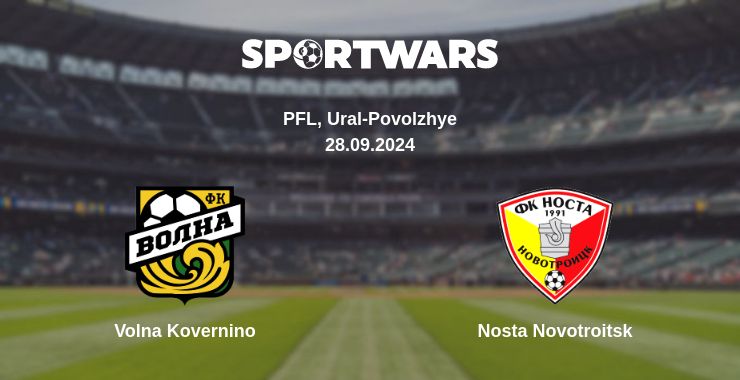 Where to watch the match Volna Kovernino - Nosta Novotroitsk