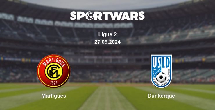 Where to watch the match Martigues - Dunkerque