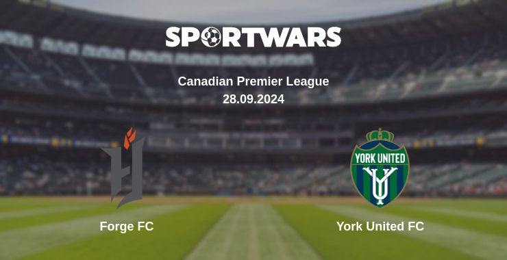 Where to watch the match Forge FC - York United FC