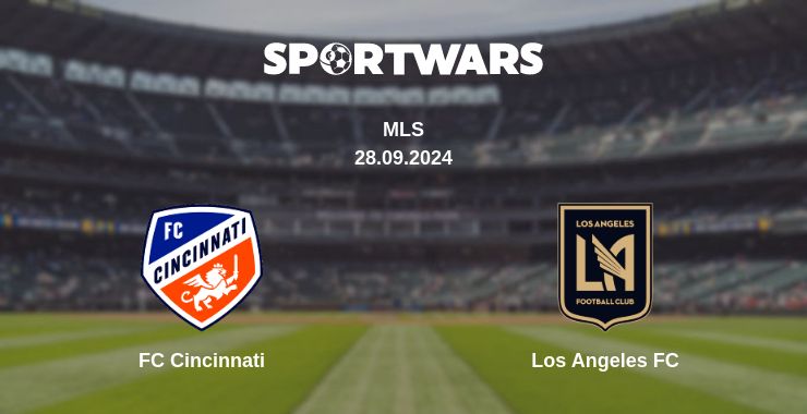 Where to watch the match FC Cincinnati - Los Angeles FC