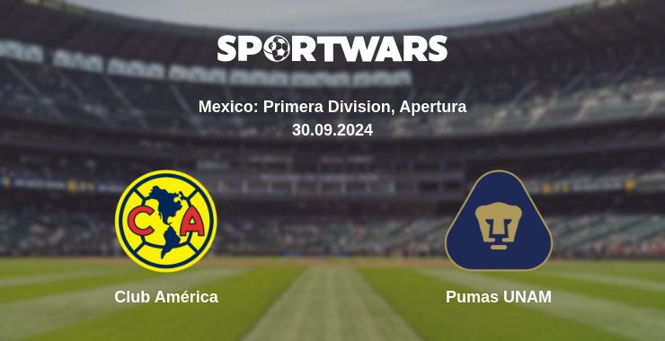 Where to watch the match Club América - Pumas UNAM