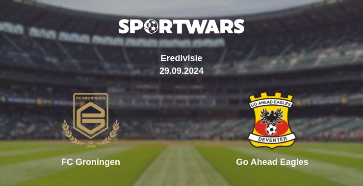 Where to watch the match FC Groningen - Go Ahead Eagles