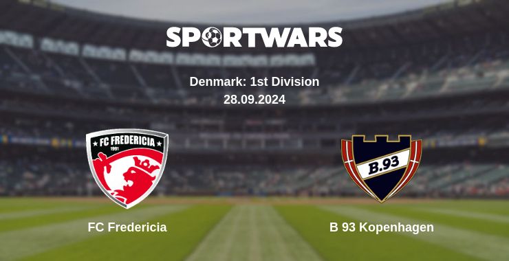 Where to watch the match FC Fredericia - B 93 Kopenhagen