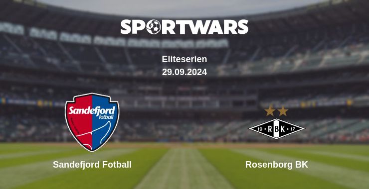 Where to watch the match Sandefjord Fotball - Rosenborg BK