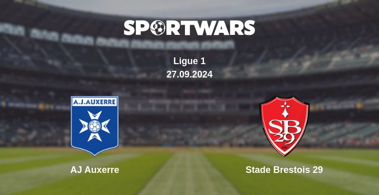 Where to watch the match AJ Auxerre - Stade Brestois 29