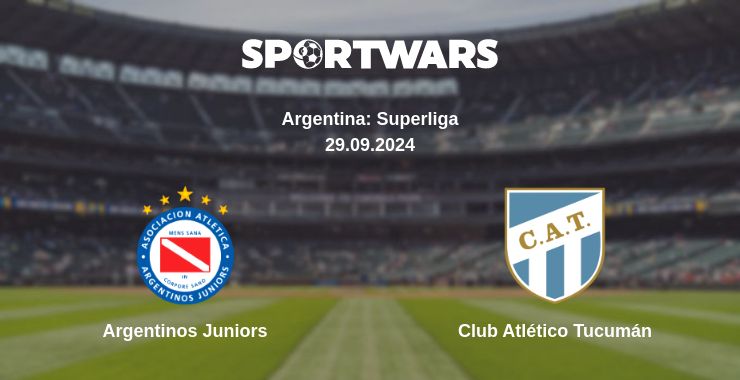 Where to watch the match Argentinos Juniors - Club Atlético Tucumán