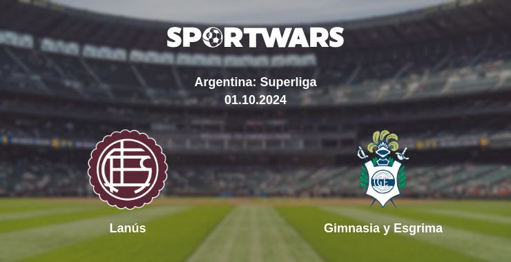 Where to watch the match Lanús - Gimnasia y Esgrima