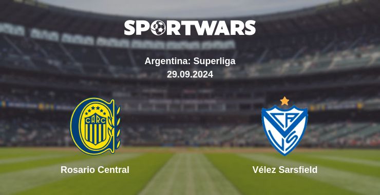 Where to watch the match Rosario Central - Vélez Sarsfield