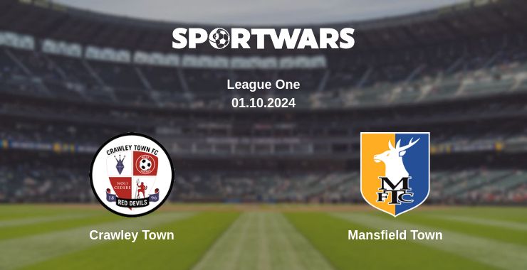 Where to watch the match Crawley Town - Mansfield Town