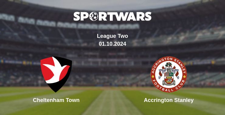 Where to watch the match Cheltenham Town - Accrington Stanley