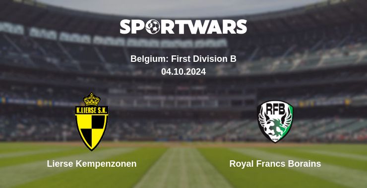 Where to watch the match Lierse Kempenzonen - Royal Francs Borains