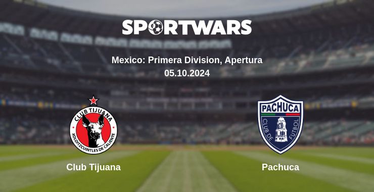 Where to watch the match Club Tijuana - Pachuca