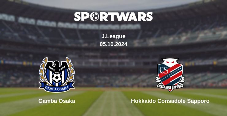 Where to watch the match Gamba Osaka - Hokkaido Consadole Sapporo