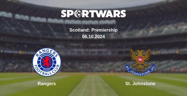 Where to watch the match Rangers - St. Johnstone