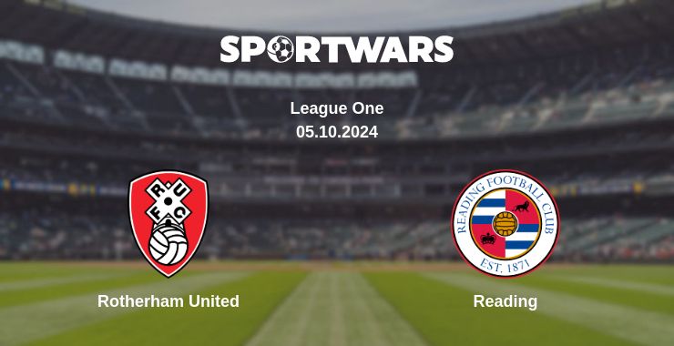 Where to watch the match Rotherham United - Reading