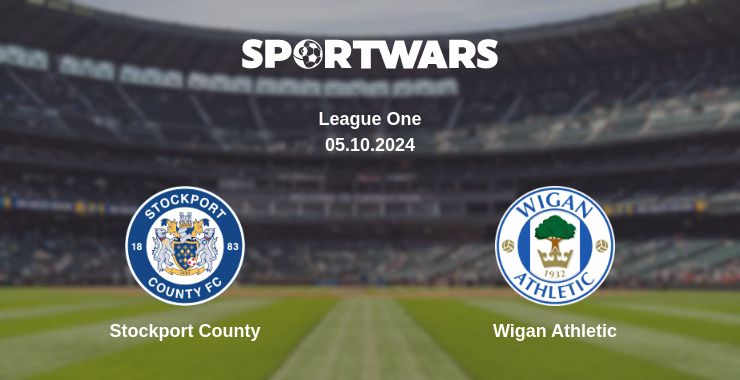 Where to watch the match Stockport County - Wigan Athletic