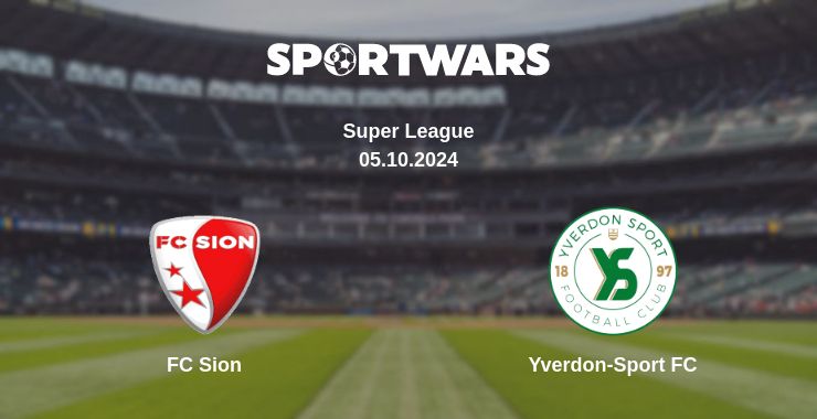 Where to watch the match FC Sion - Yverdon-Sport FC