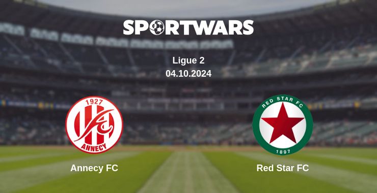 Where to watch the match Annecy FC - Red Star FC