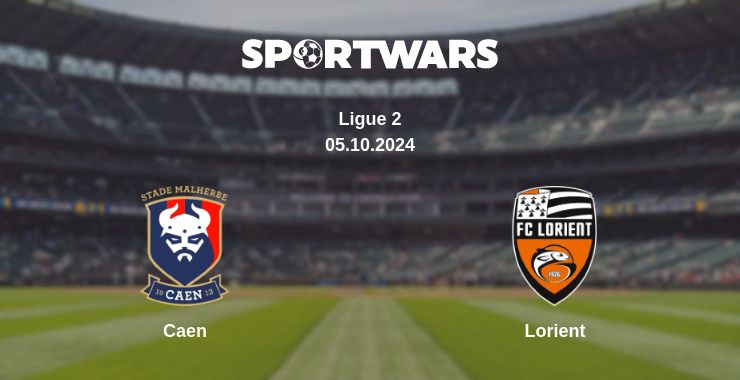 Where to watch the match Caen - Lorient