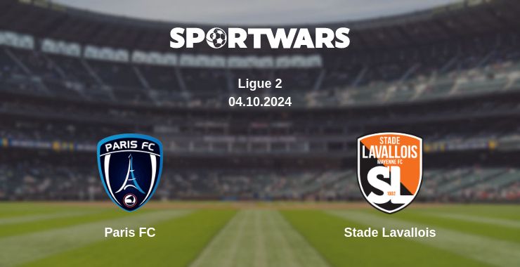 Where to watch the match Paris FC - Stade Lavallois