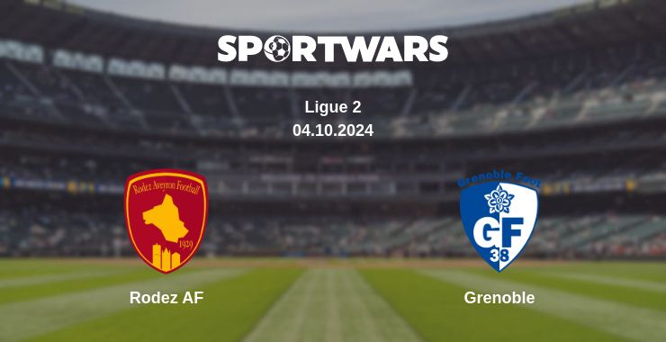 Where to watch the match Rodez AF - Grenoble