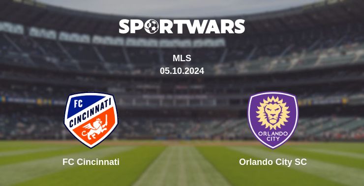 Where to watch the match FC Cincinnati - Orlando City SC