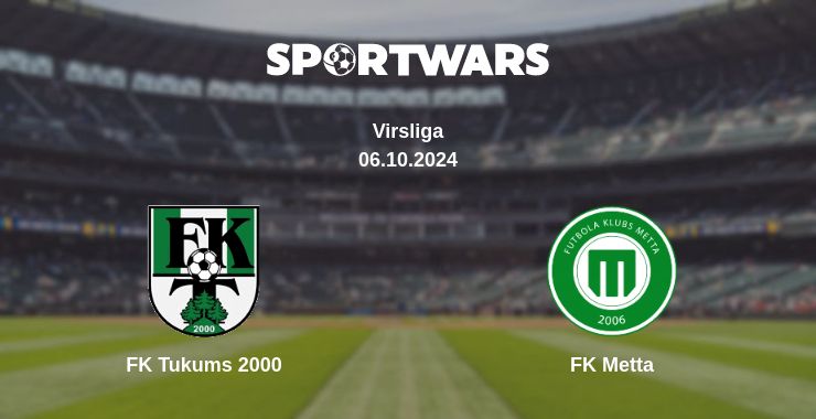 Where to watch the match FK Tukums 2000 - FK Metta