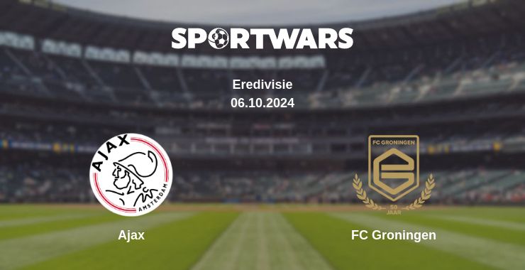 Where to watch the match Ajax - FC Groningen