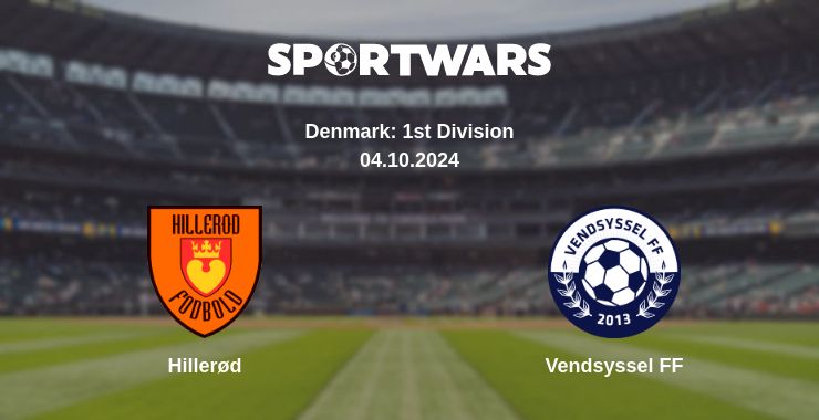 Where to watch the match Hillerød - Vendsyssel FF