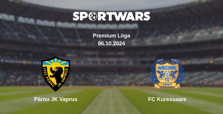 Where to watch the match Pärnu JK Vaprus - FC Kuressaare