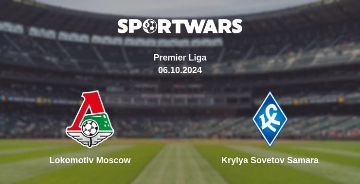 Where to watch the match Lokomotiv Moscow - Krylya Sovetov Samara