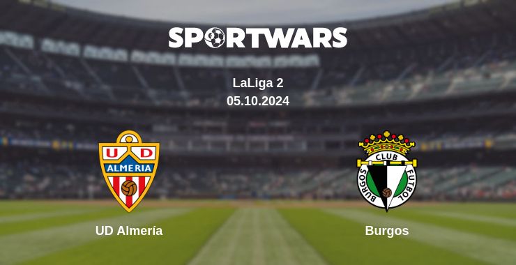 Where to watch the match UD Almería - Burgos