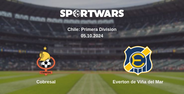 Where to watch the match Cobresal - Everton de Viña del Mar