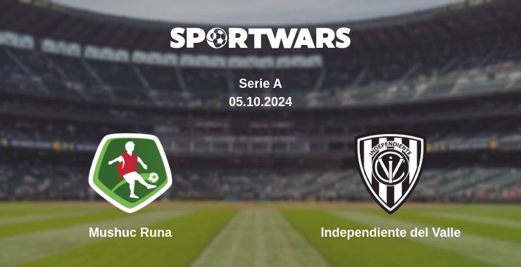 Where to watch the match Mushuc Runa - Independiente del Valle