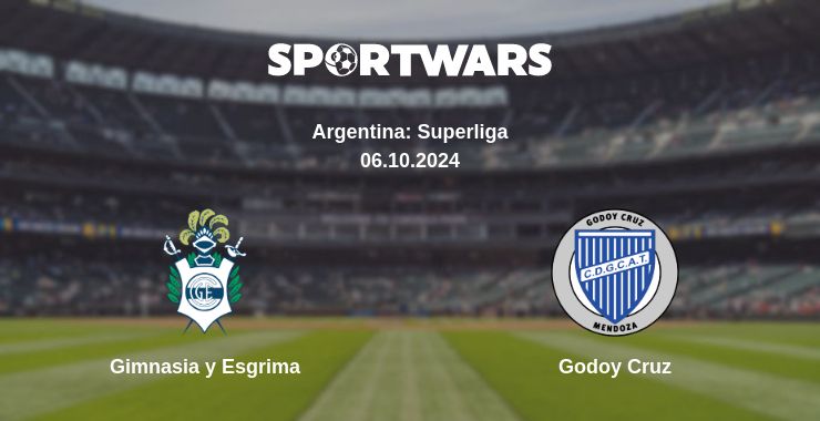 Where to watch the match Gimnasia y Esgrima - Godoy Cruz