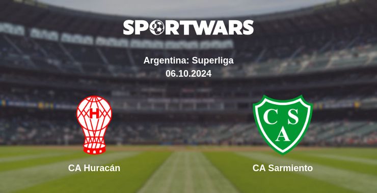 Where to watch the match CA Huracán - CA Sarmiento