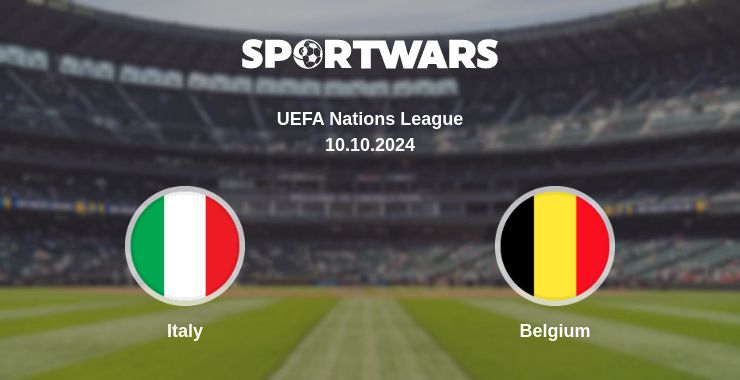 Where to watch the match Italy - Belgium