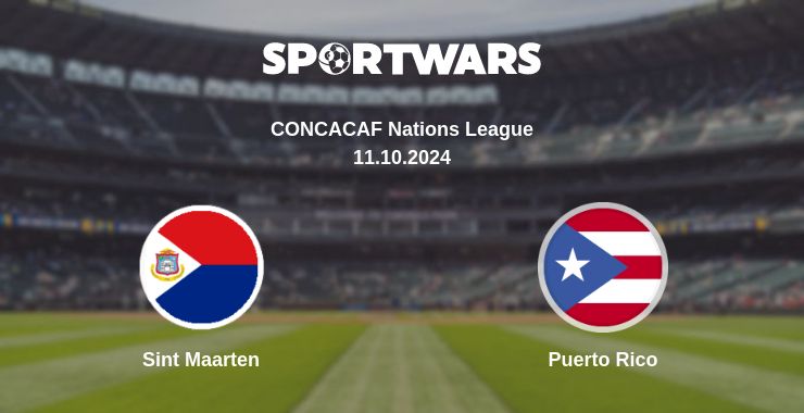 Where to watch the match Sint Maarten - Puerto Rico