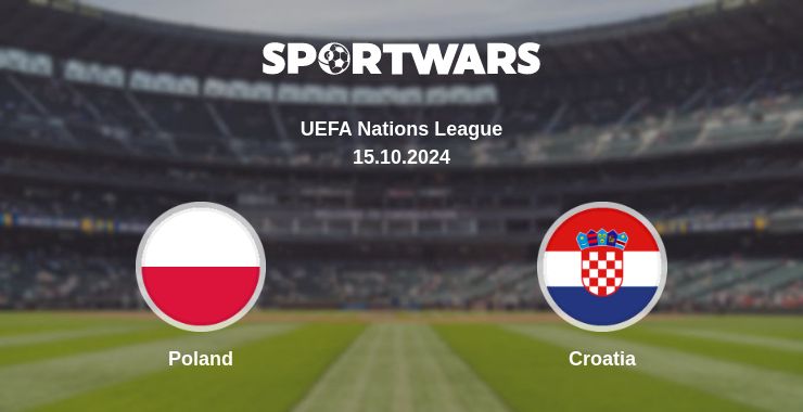 Where to watch the match Poland - Croatia