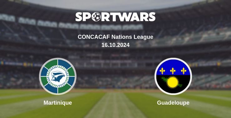 Where to watch the match Martinique - Guadeloupe